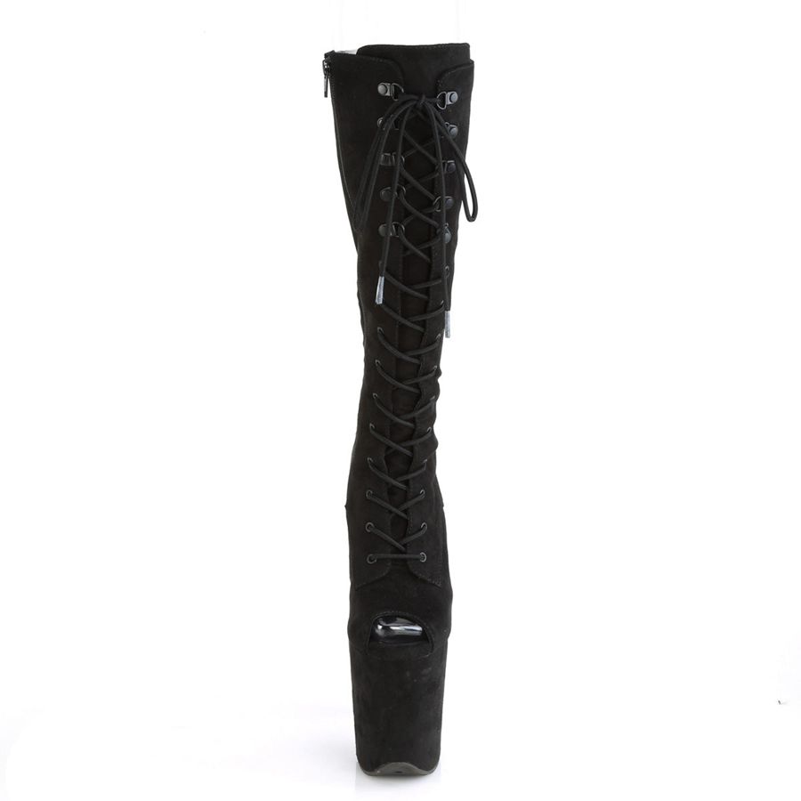 Bottes Hautes Pleaser Flamingo-2051FS Noir Femme | BUM-5564228