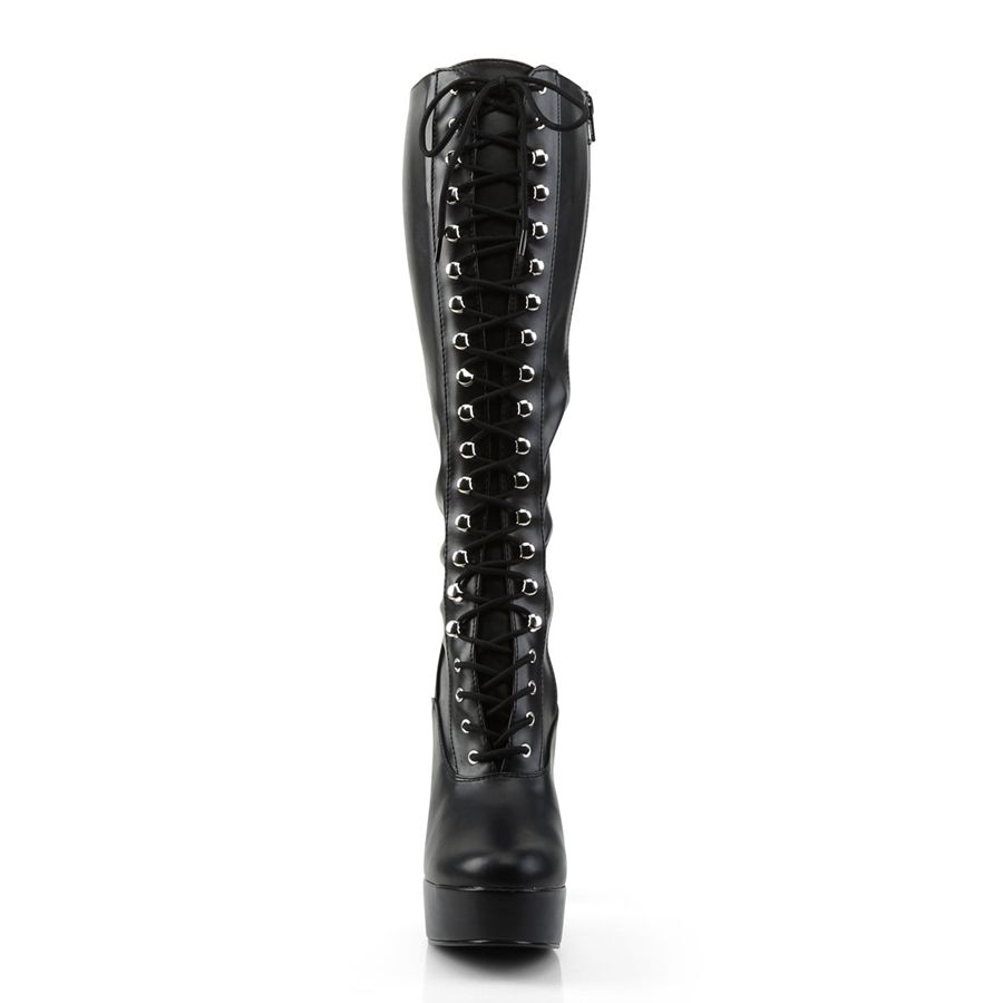 Bottes Hautes Pleaser Electra-2023 Noir Femme | ODK-8514362