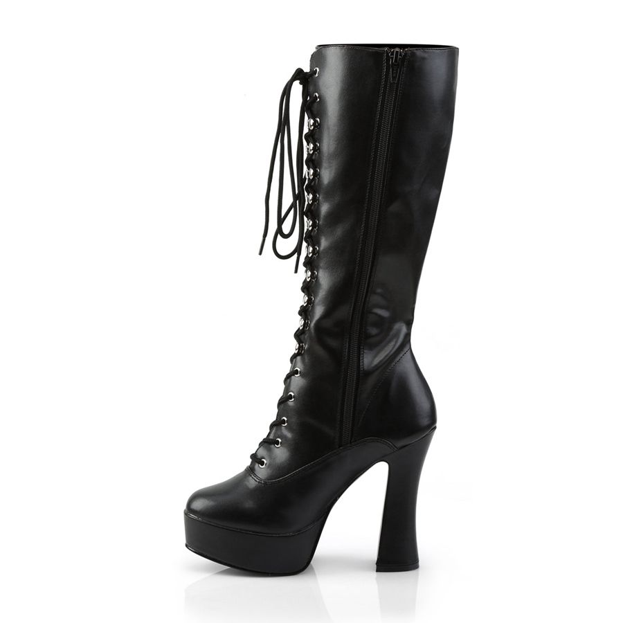 Bottes Hautes Pleaser Electra-2020 Noir Femme | QVD-1873107