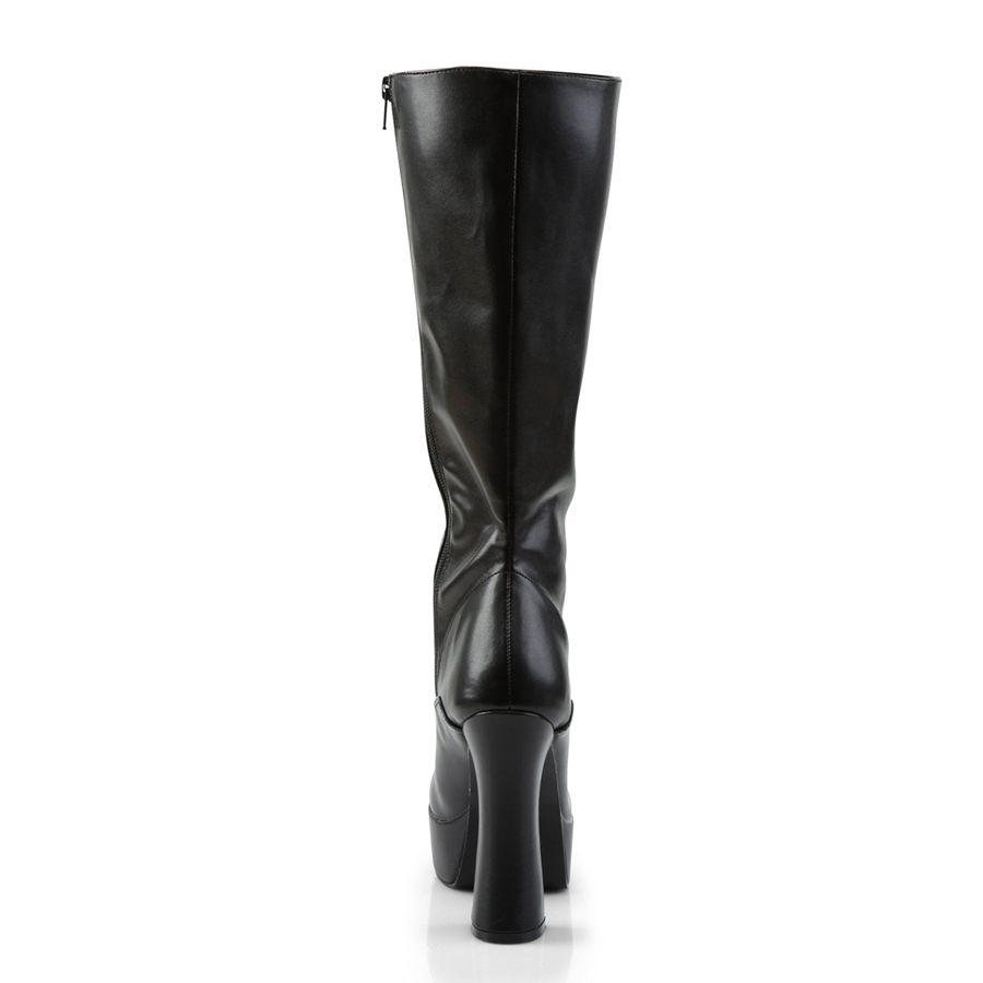 Bottes Hautes Pleaser Electra-2020 Noir Femme | QVD-1873107