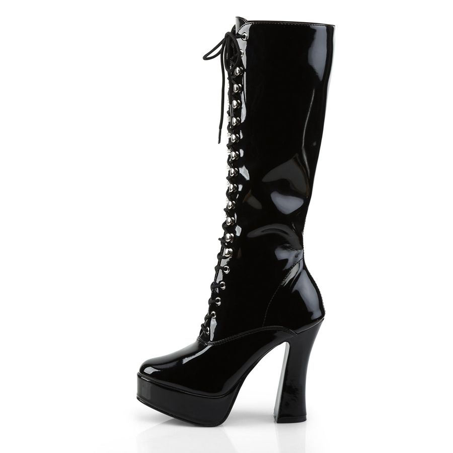 Bottes Hautes Pleaser Electra-2020 Noir Femme | PZP-0633937