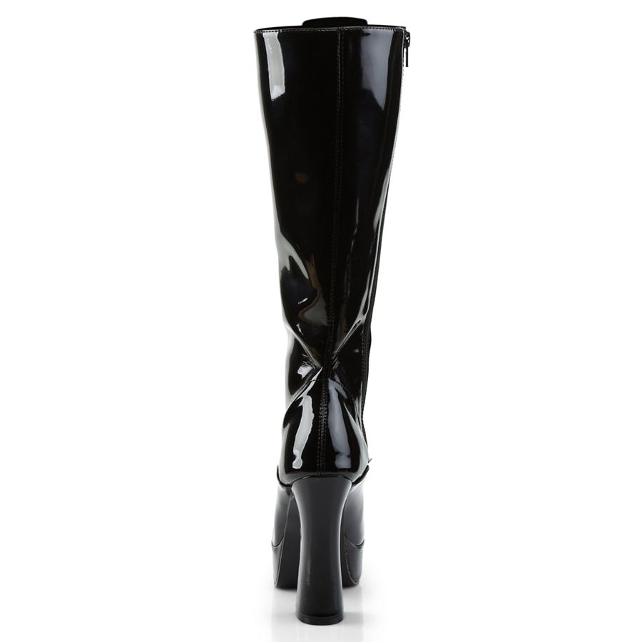 Bottes Hautes Pleaser Electra-2020 Noir Femme | PZP-0633937