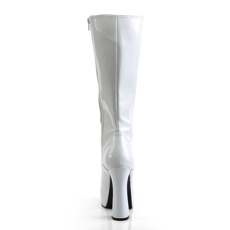 Bottes Hautes Pleaser Electra-2020 Blanche Femme | IOS-6143921