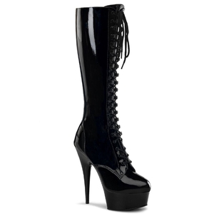 Bottes Hautes Pleaser Delight-2023 Noir Femme | KJU-3227592