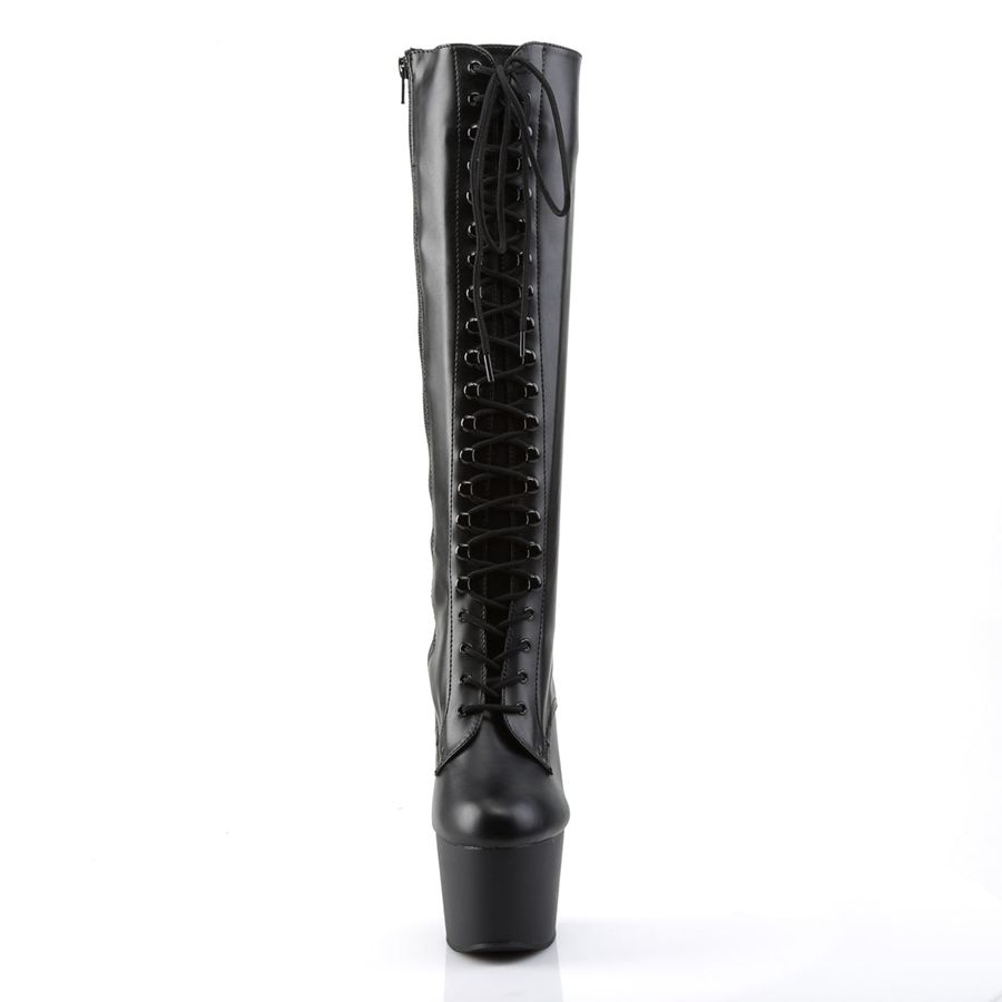 Bottes Hautes Pleaser Adore-2023 Noir Femme | VHP-8876962