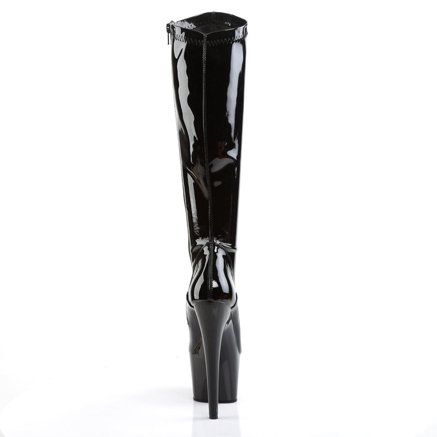 Bottes Hautes Pleaser Adore-2000 Noir Femme | CUJ-8053778