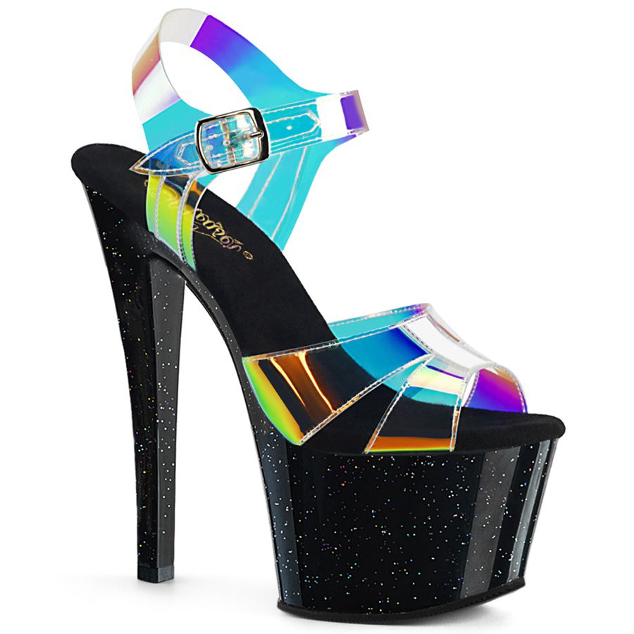 Sandales Bride Cheville Pleaser Sky-320MMR Multicolore Femme | JVP-5564560