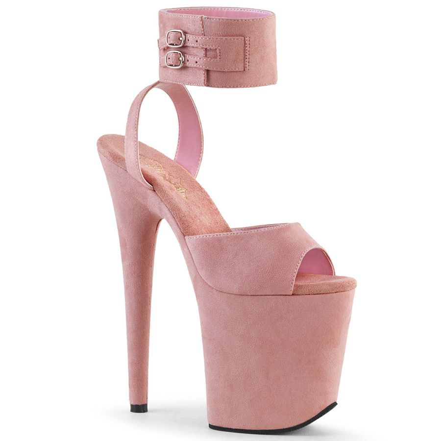 Sandales Bride Cheville Pleaser Flamingo-891 Rose Femme | PJU-4569941